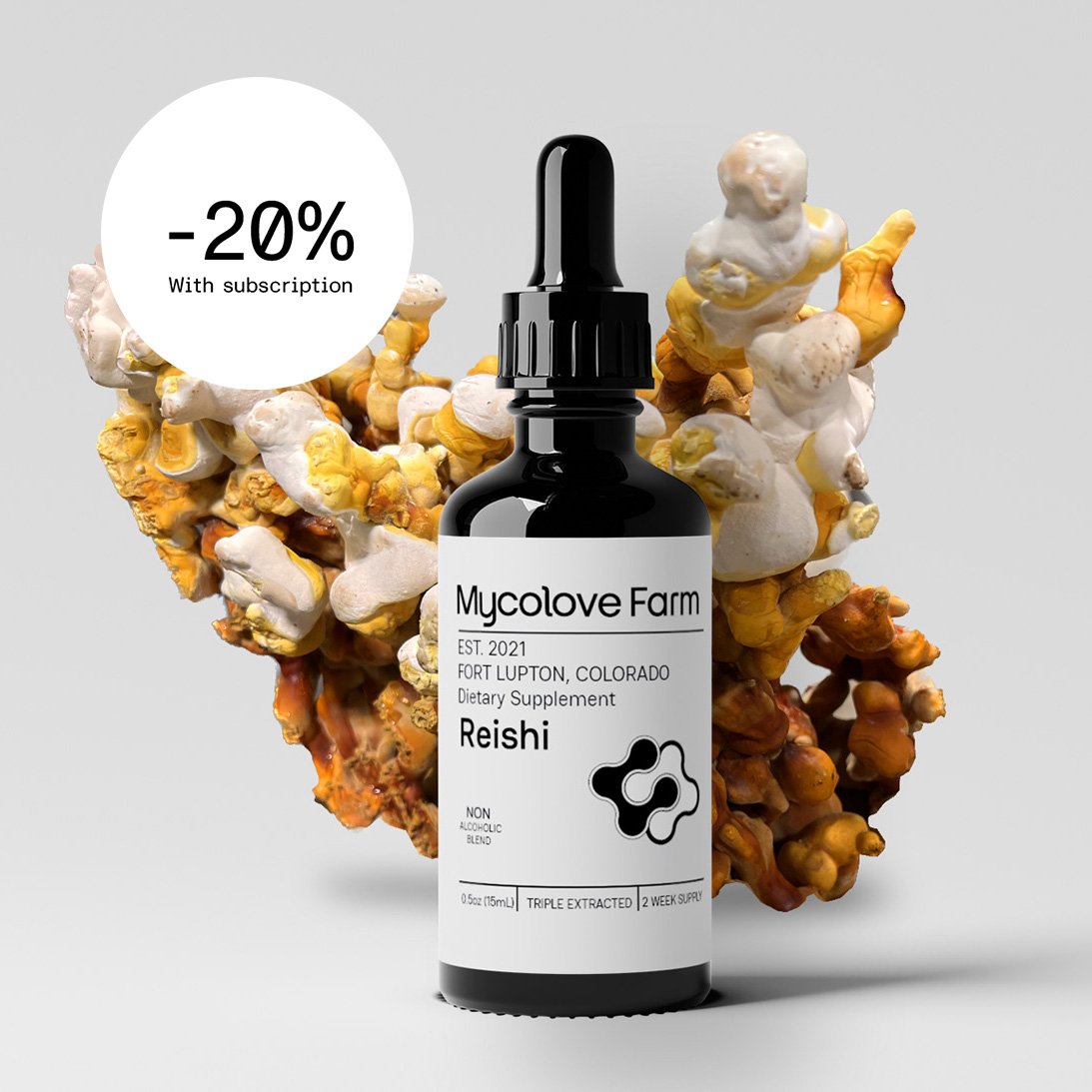 Reishi Tincture (Glycerine base)