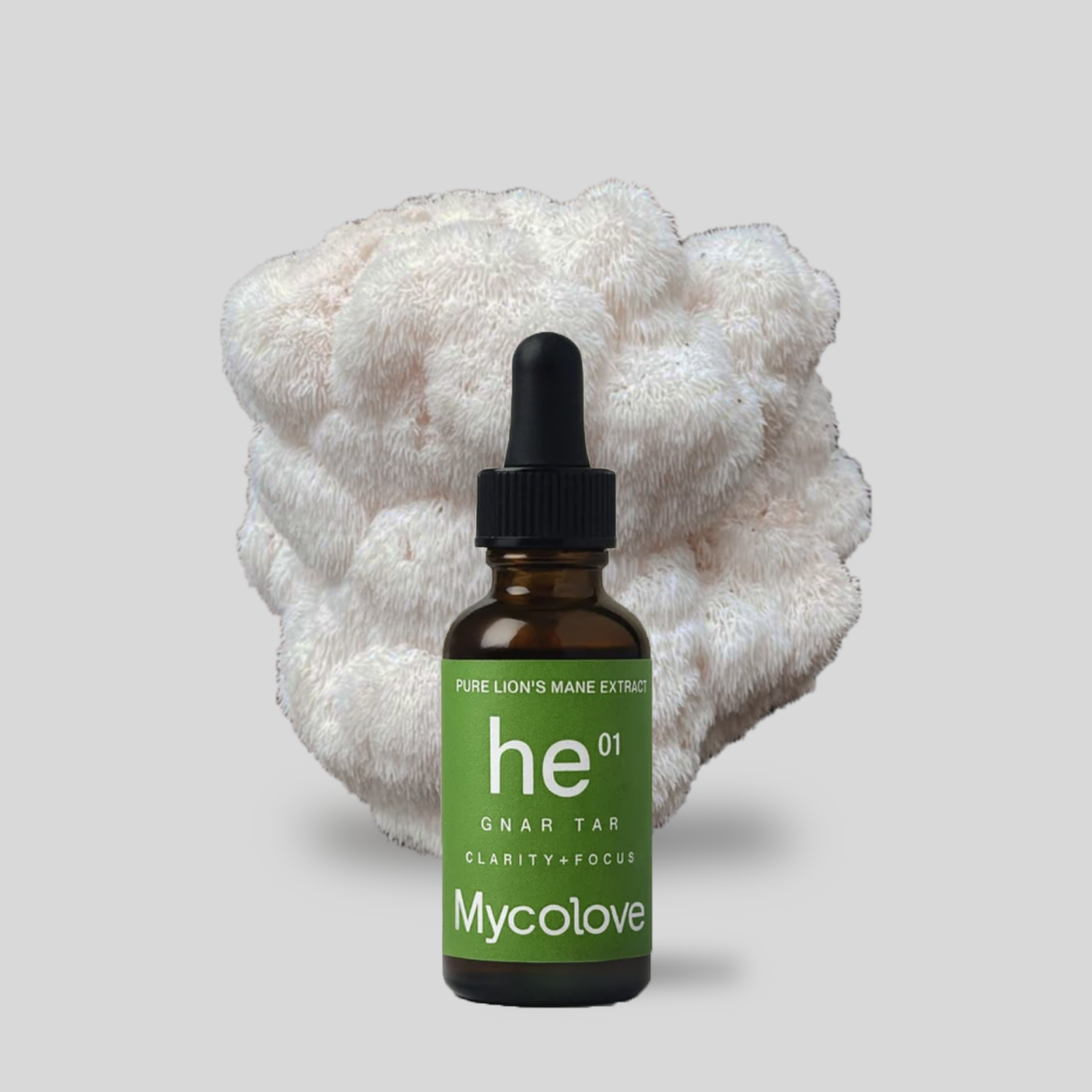 MycoLove Lion's Mane Gnar Tar -- USDA Organic Full-Spectrum Mushroom Extract